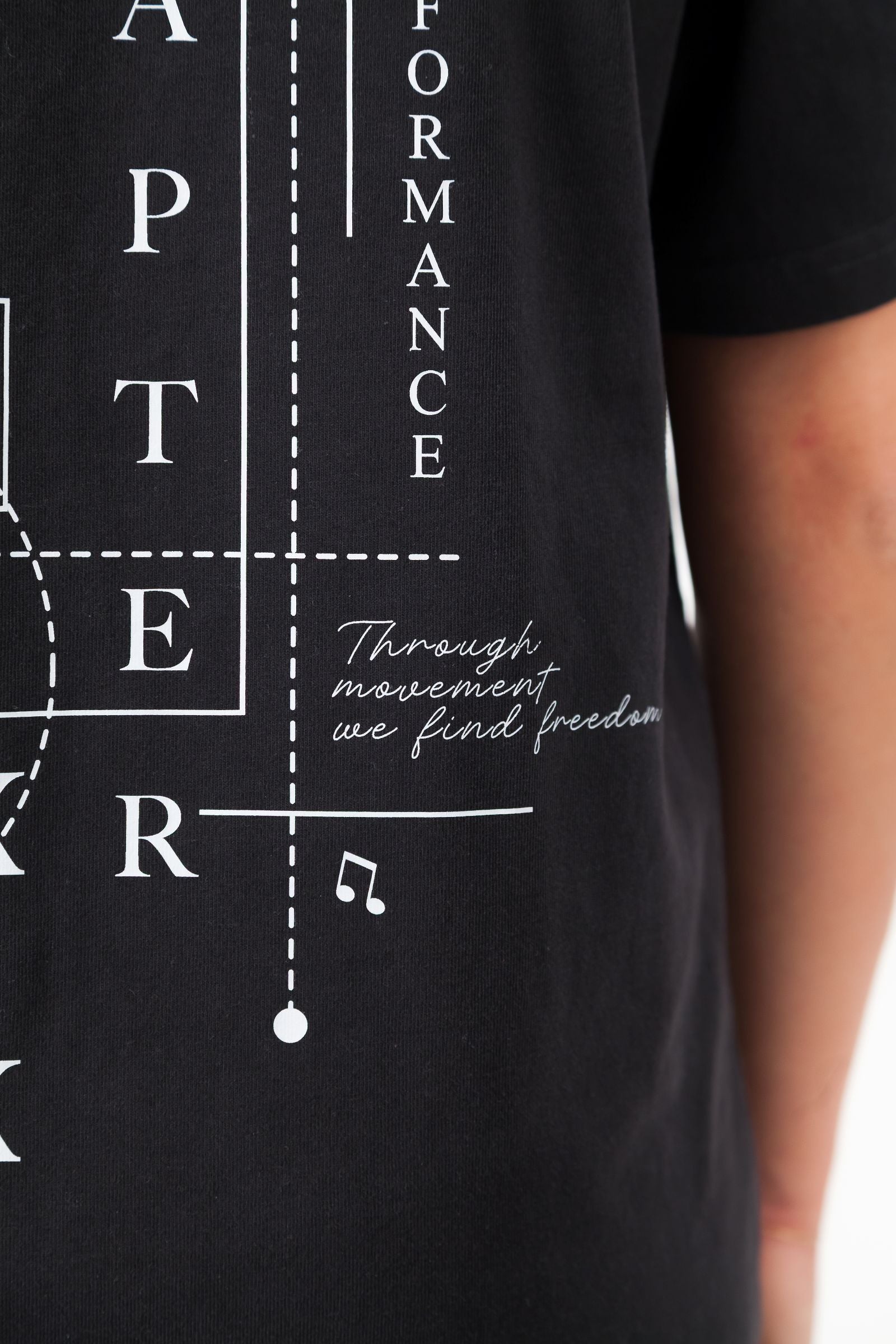 C19 Write Your Own Story Black T-shirt for Creative Expression