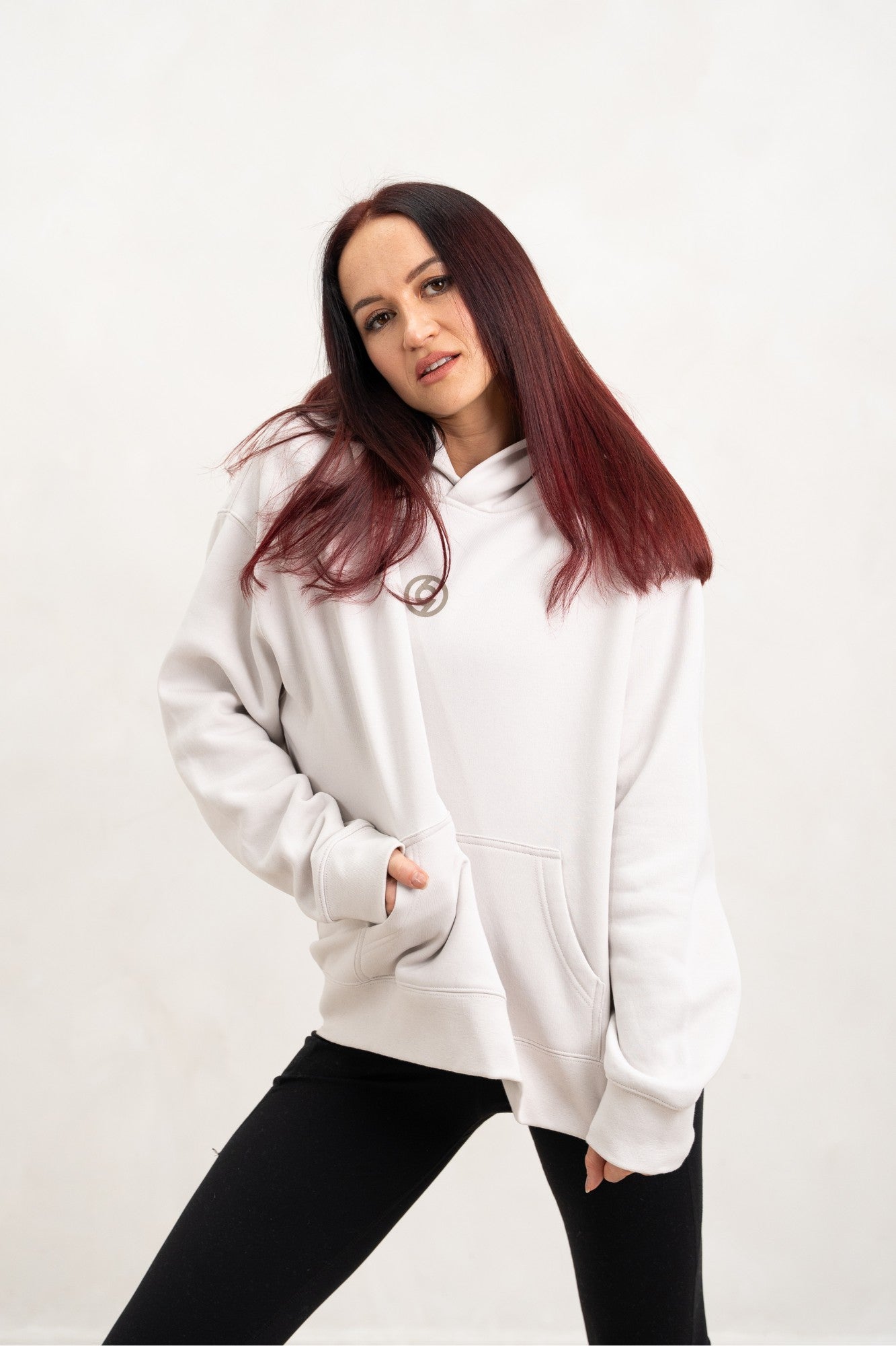 C19 Womens Bone Hoodie