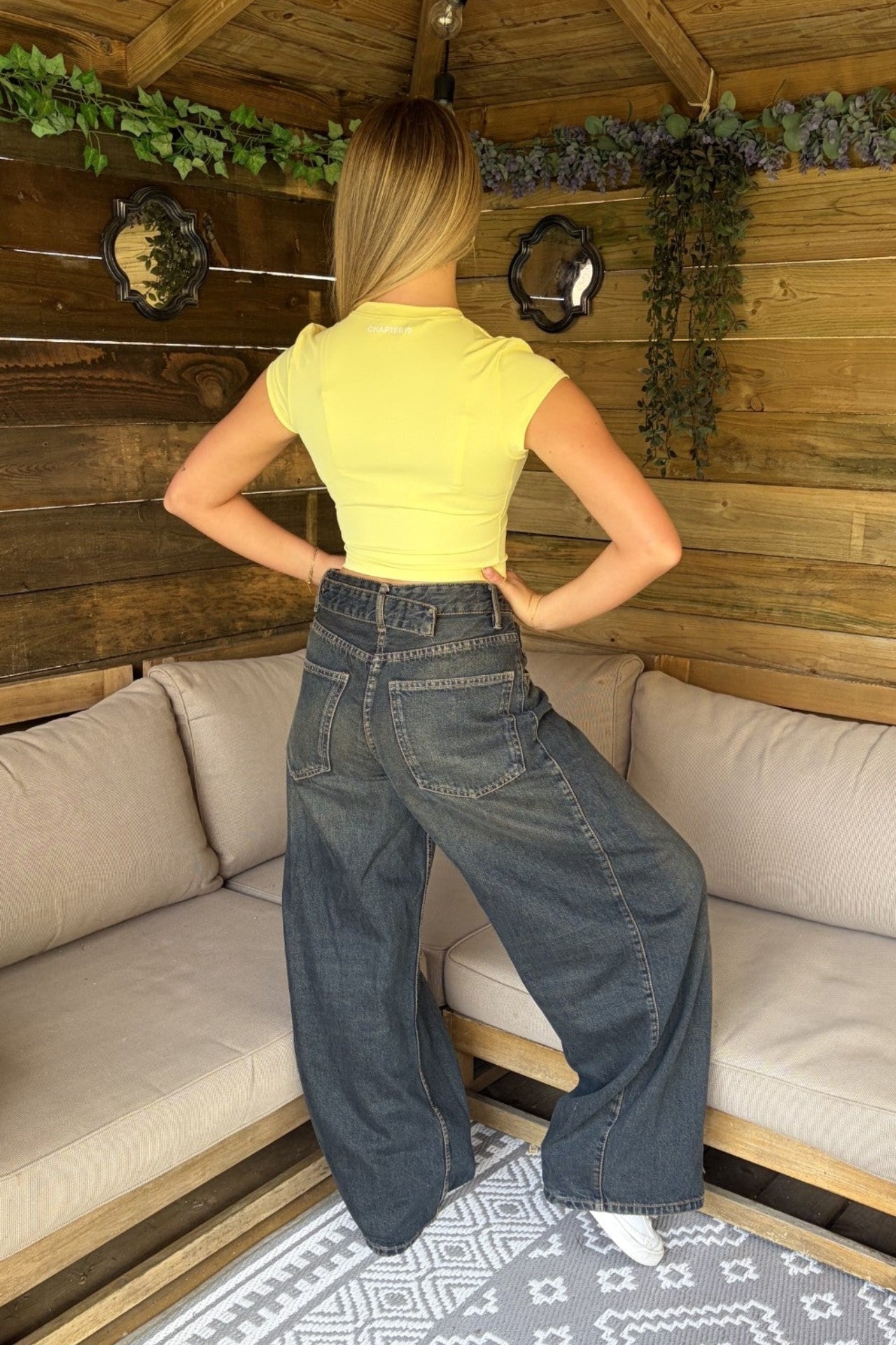 Chapter 19 womens fitted cropped tshirt for summer