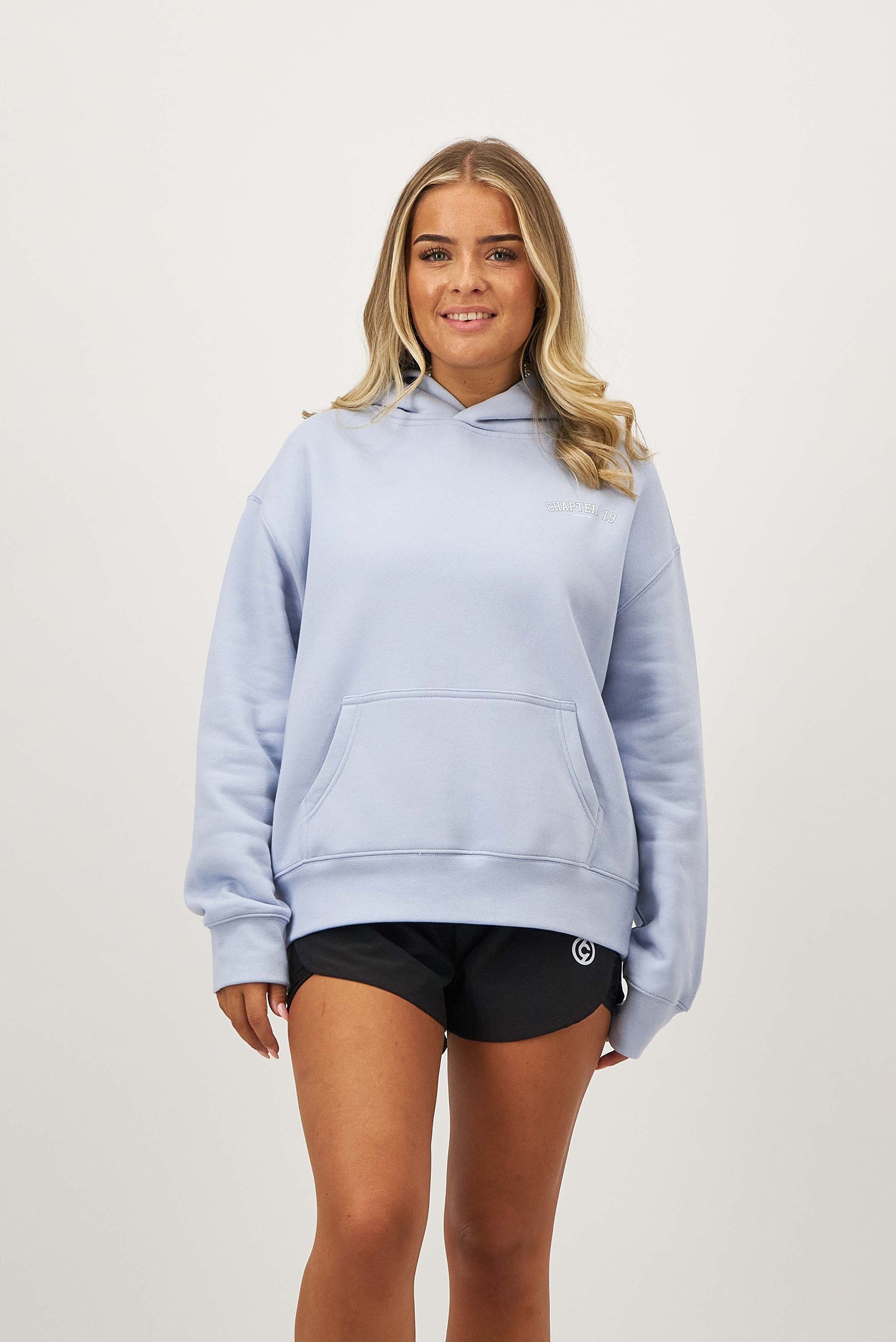 C19 Powder Blue Hoodie