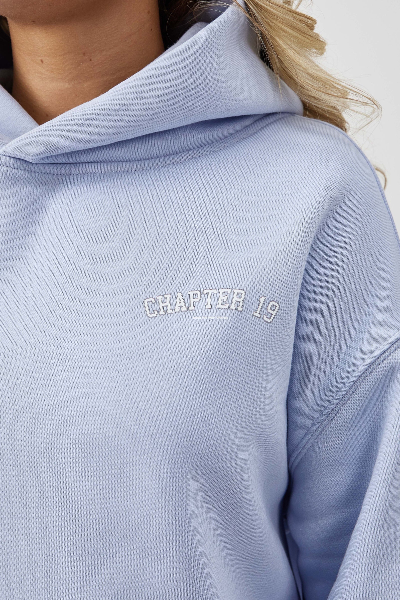 C19 Powder Blue Hoodie