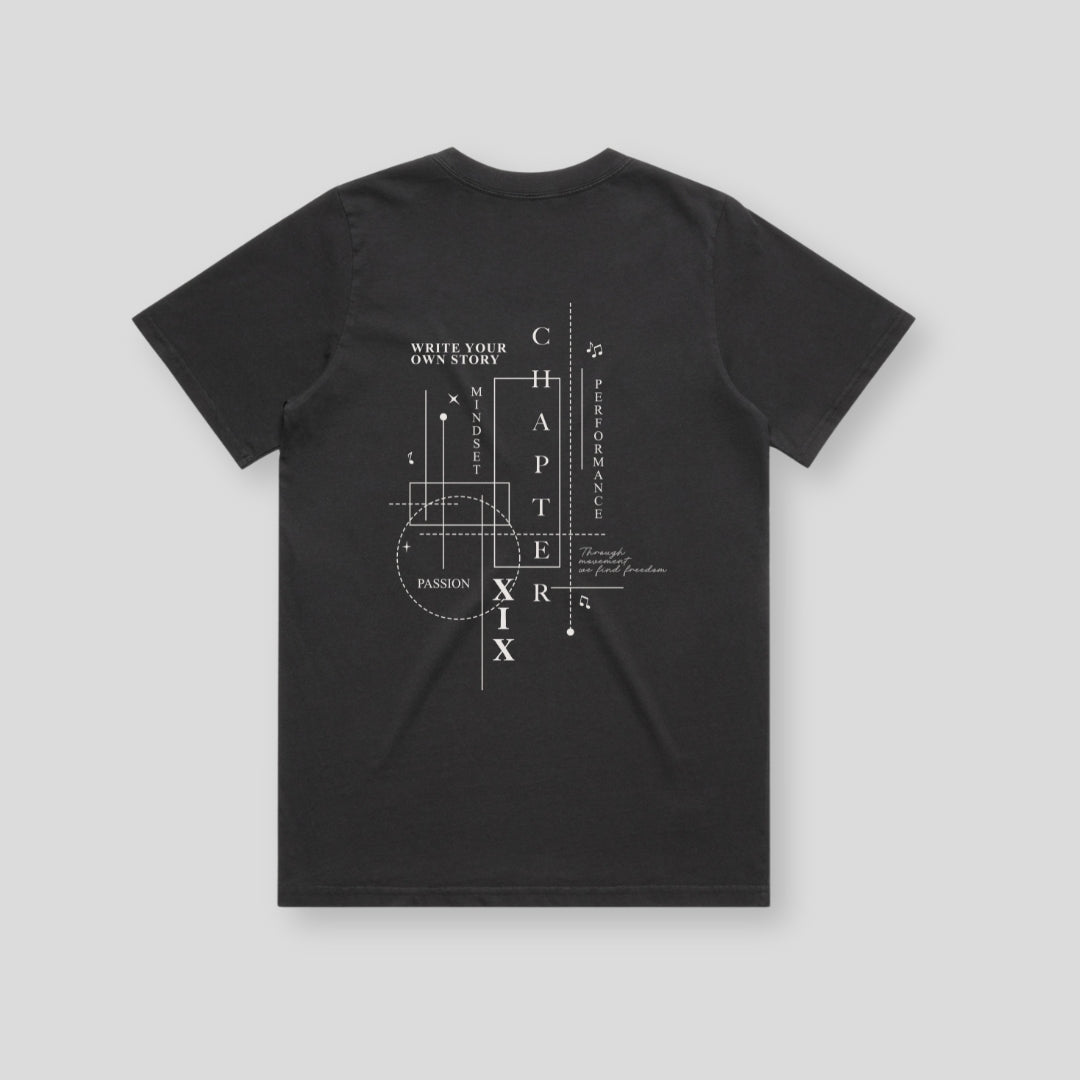 C19 Write Your Own Story T-shirt - Black