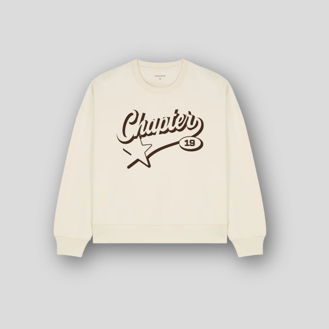 C19 Jersey Crew - Cream