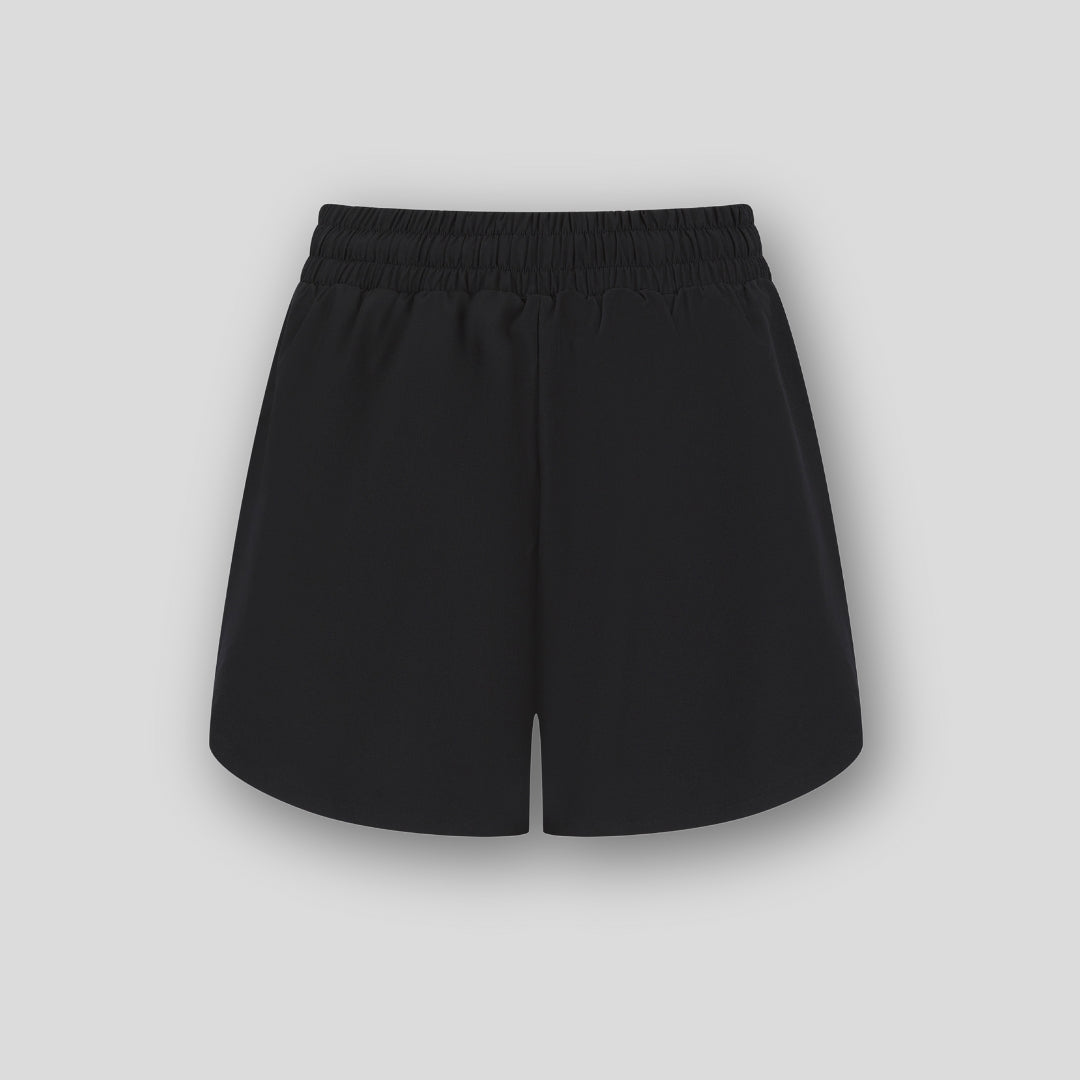 C19 Double Layered Shorts - Black