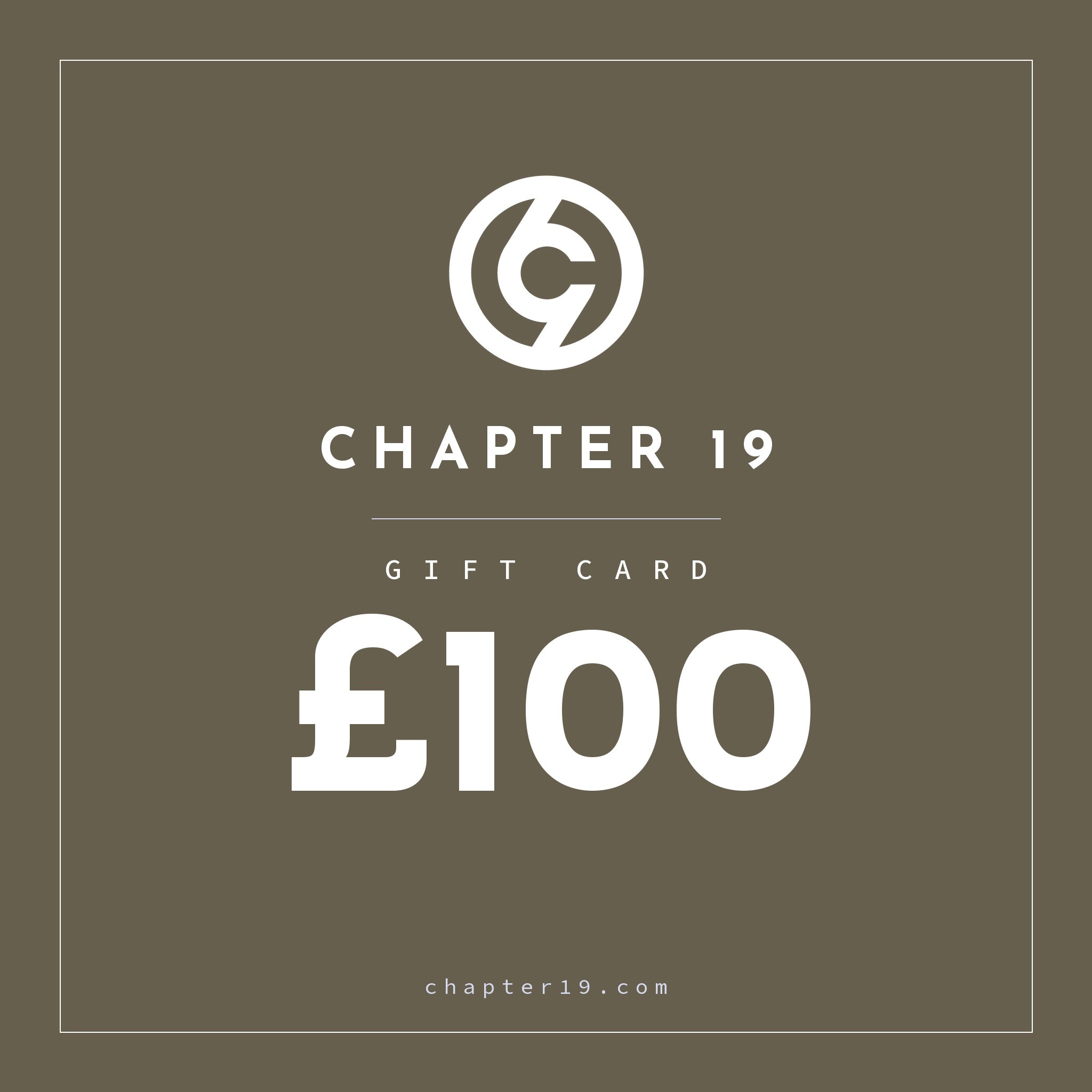 Chapter 19 Gift Cards