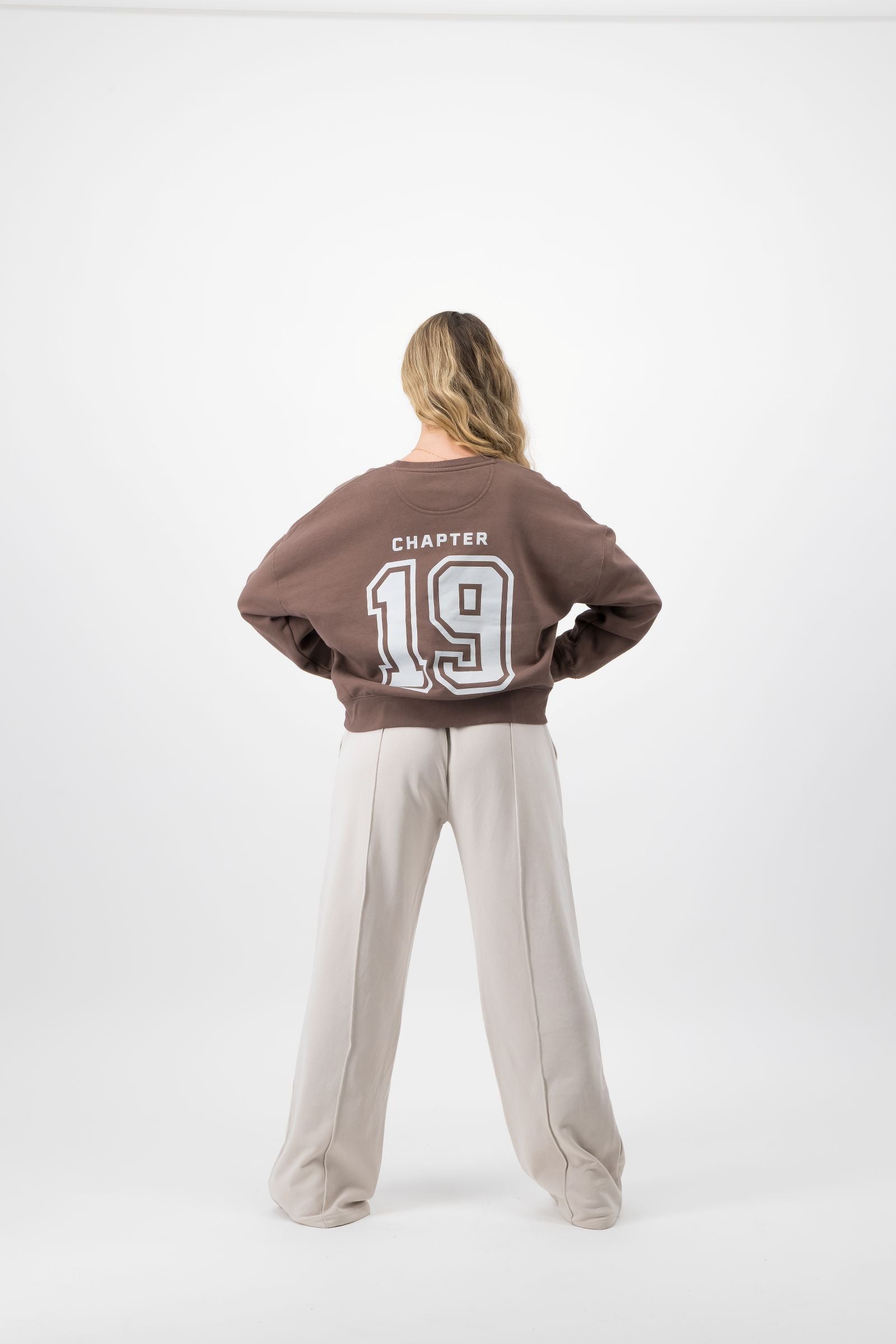 C19 Mocha Varsity Crew