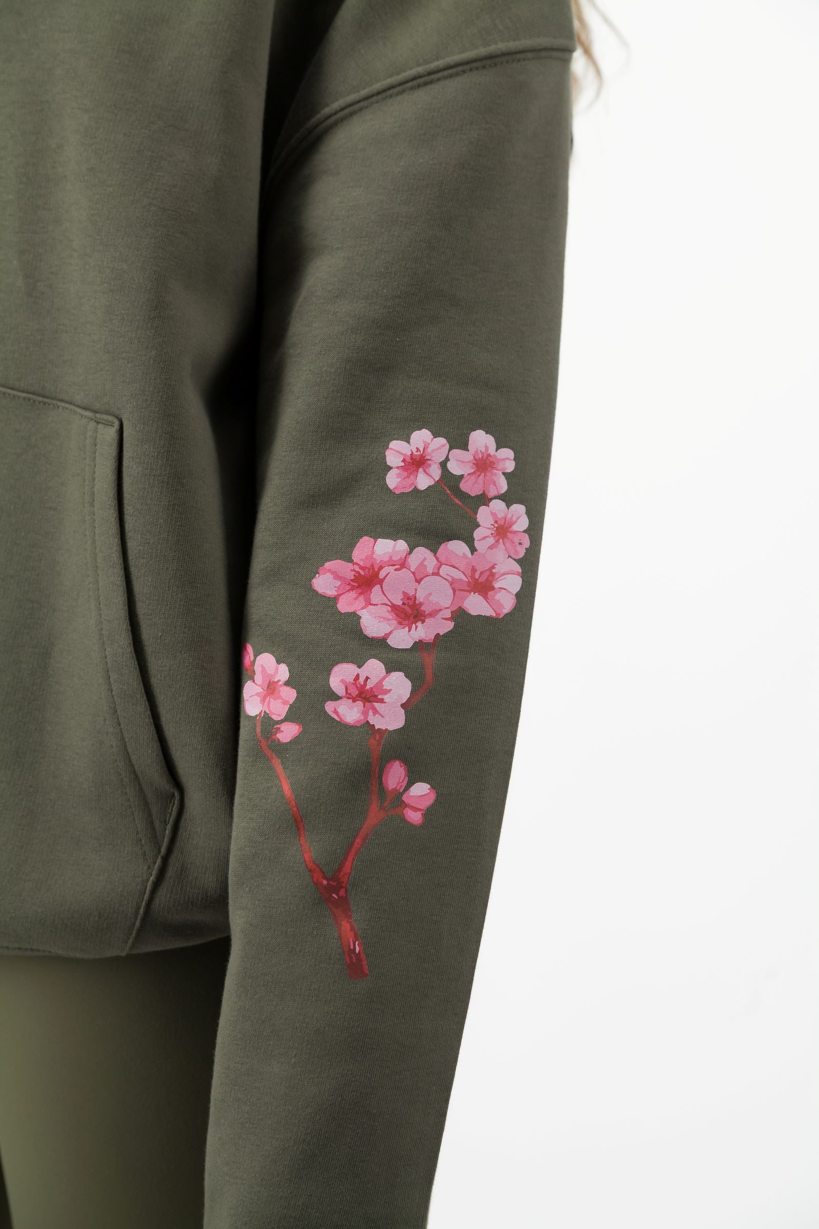 C19 State of Mind Hoodie in Forrest Green