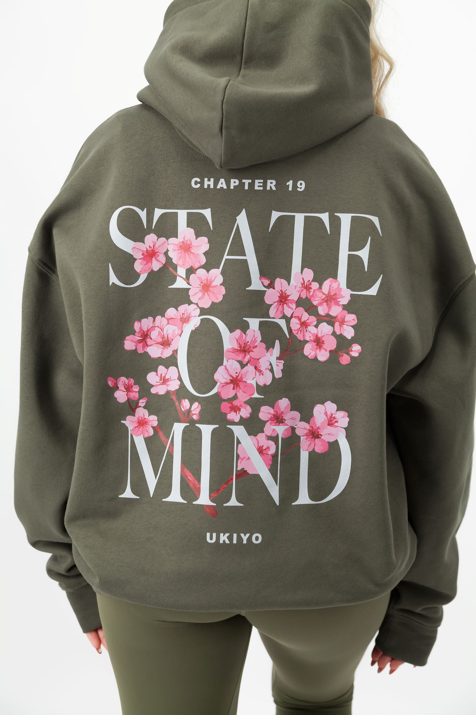 C19 State of Mind Hood - Forrest Green