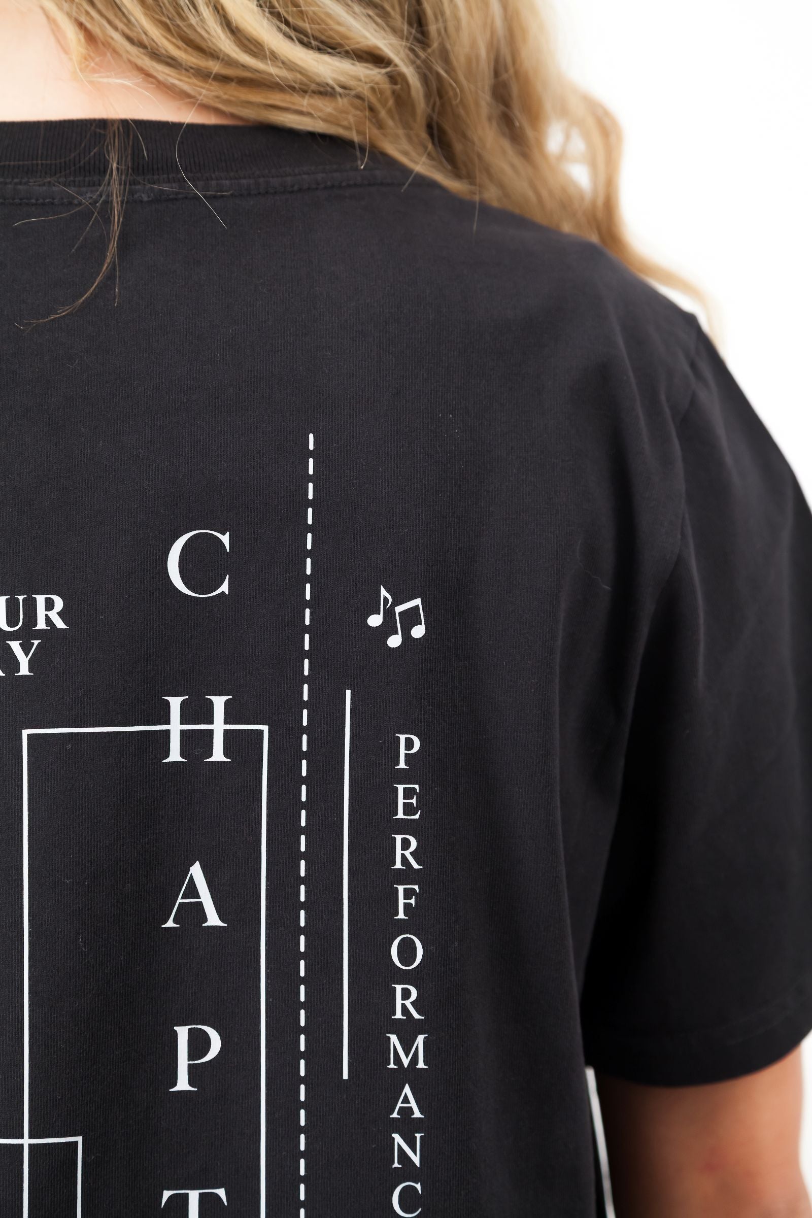 C19 Write Your Own Story Black T-shirt for Creative Expression