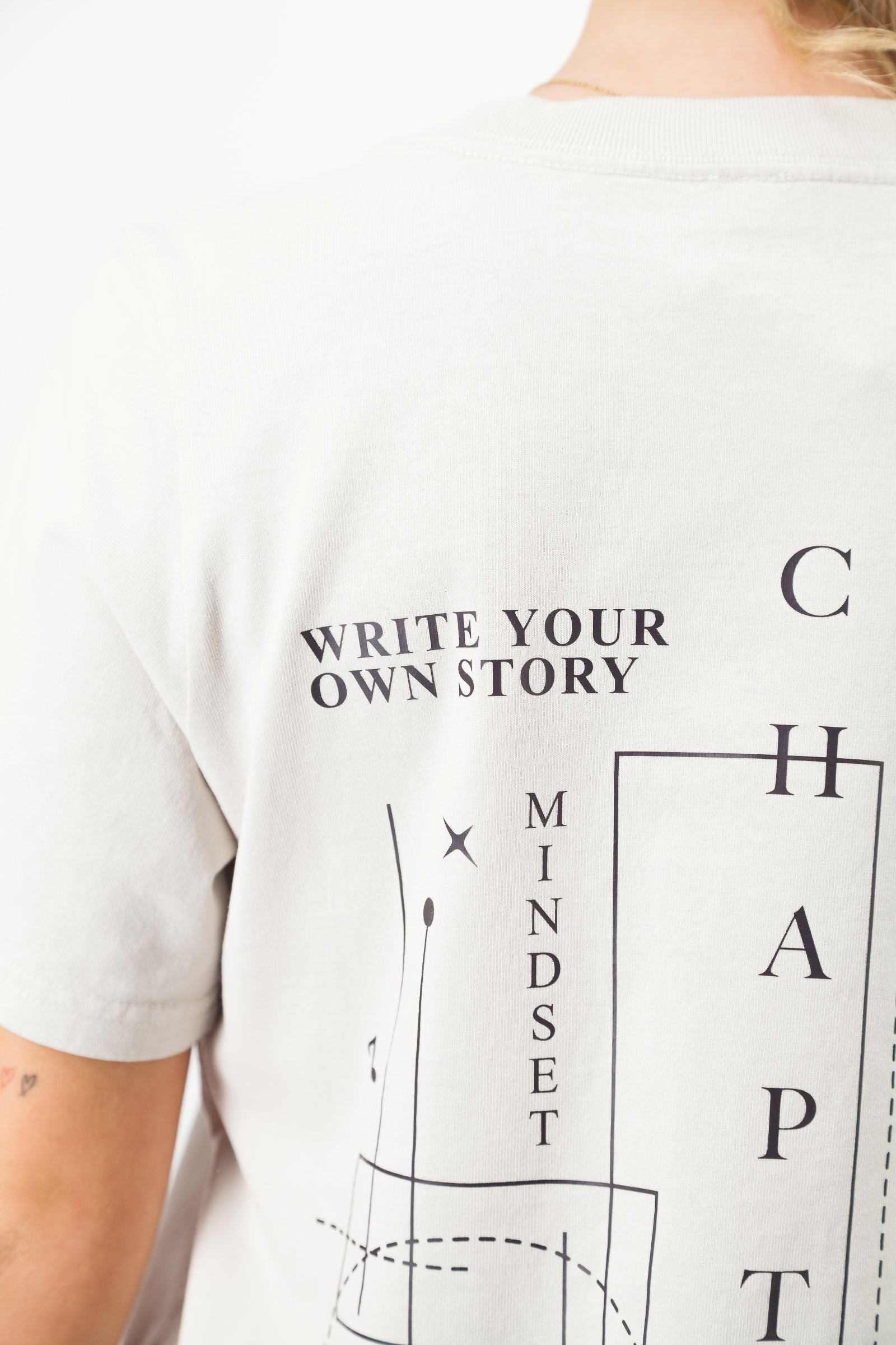 C19 Write Your Own Story T-shirt - Bone Color