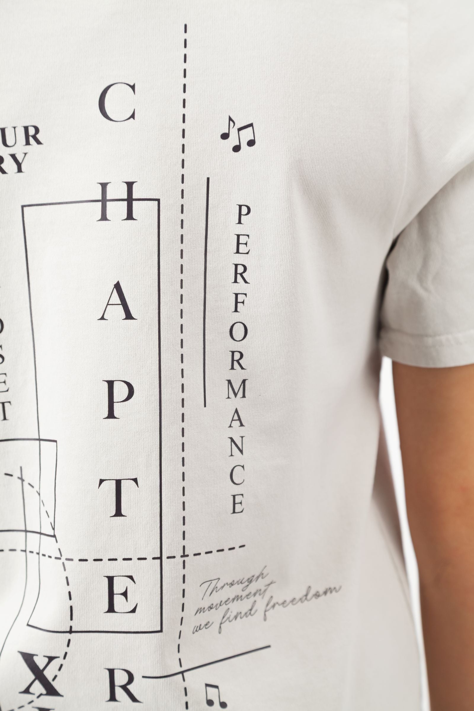 C19 Write Your Own Story T-shirt - Bone Color