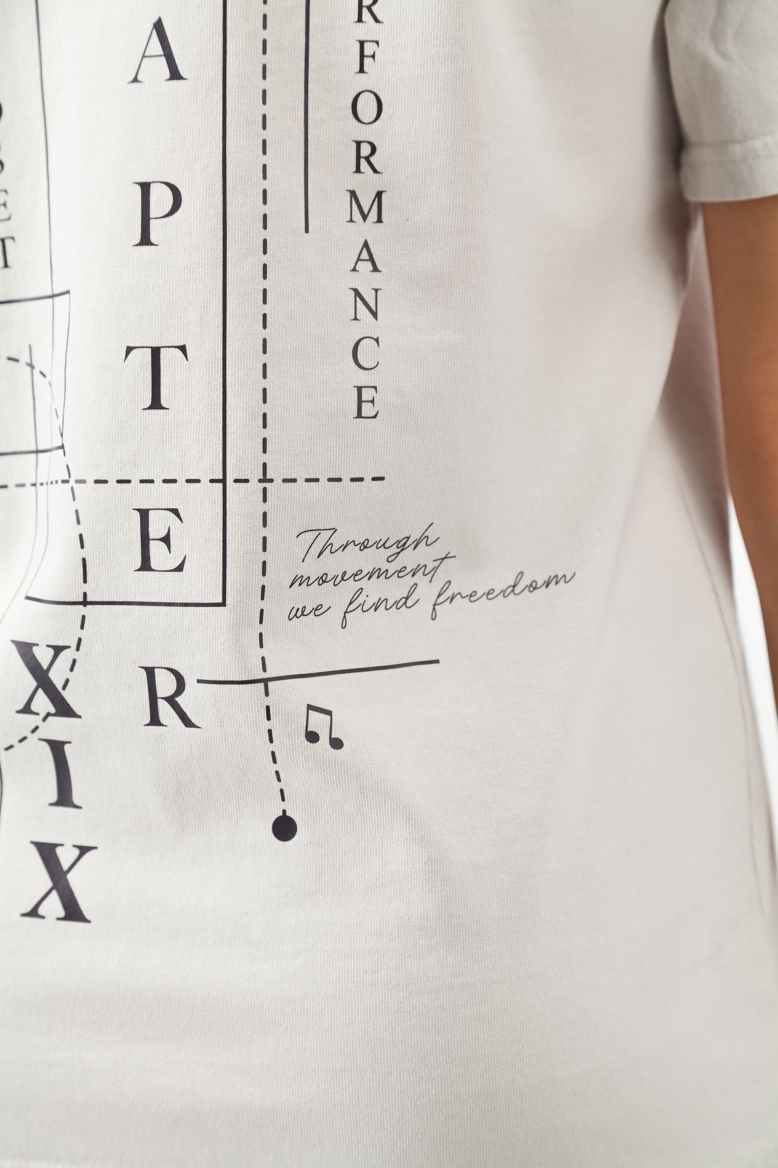 C19 Write Your Own Story T-shirt - Bone Color