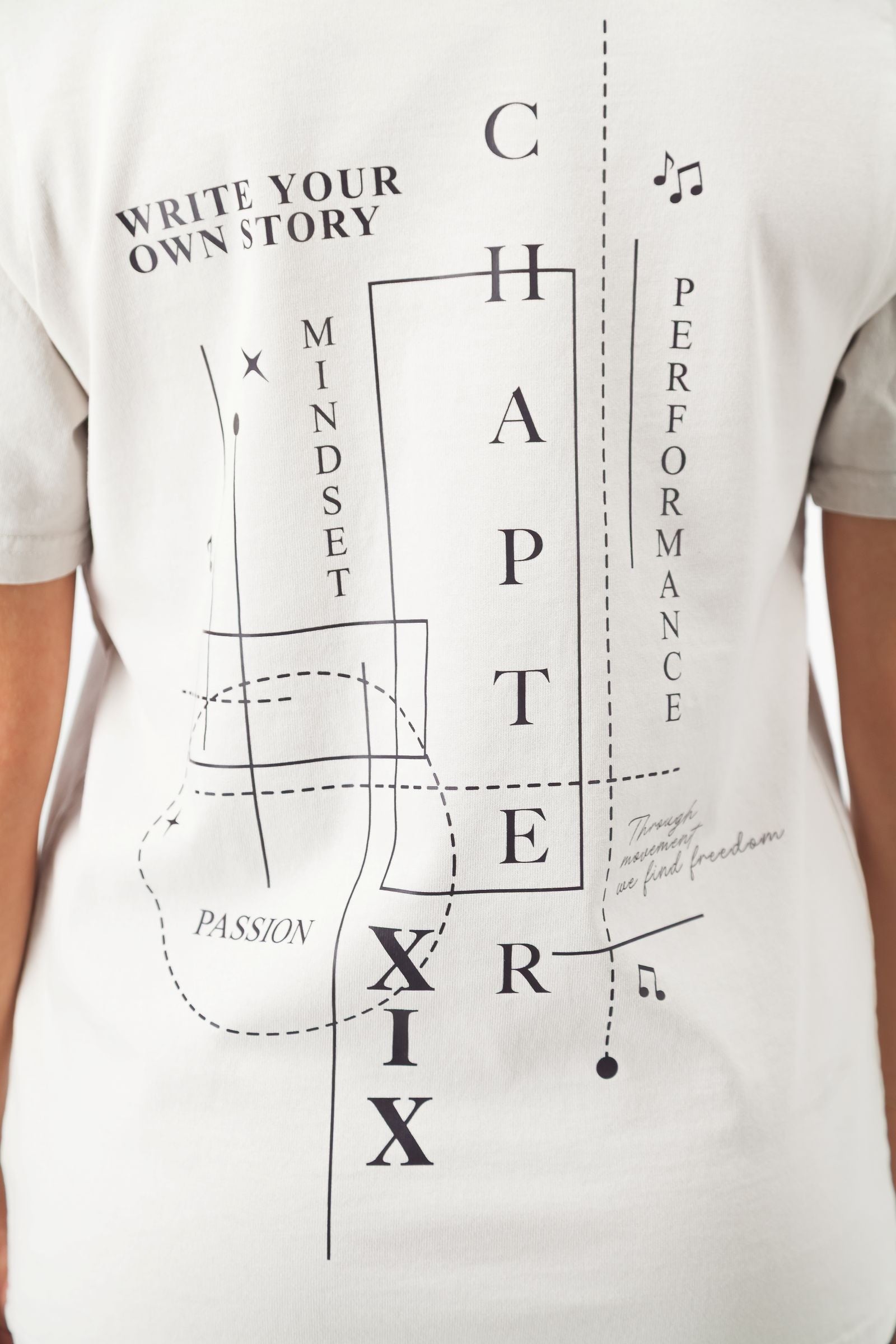 C19 Write Your Own Story T-shirt - Bone Color