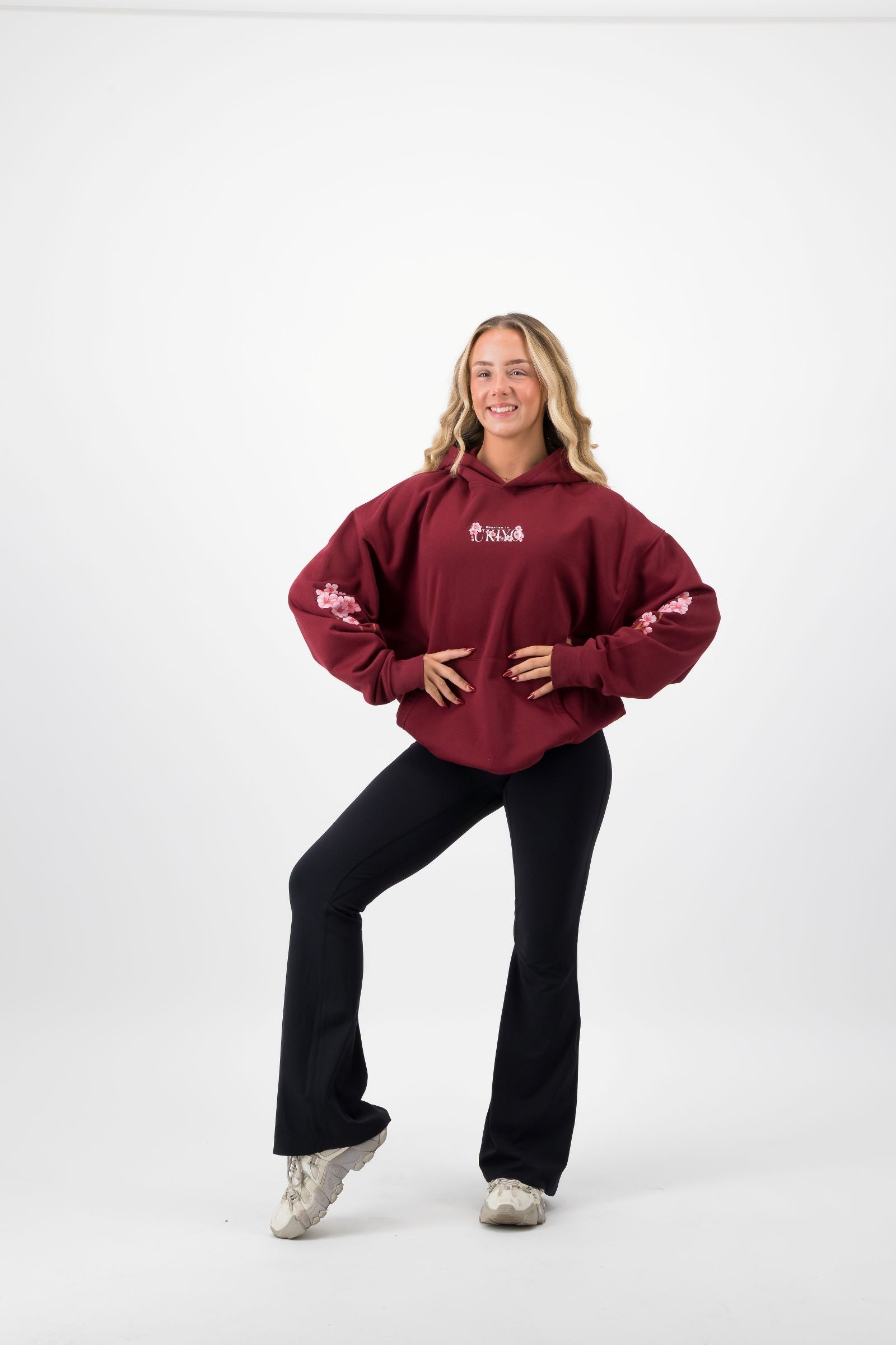 C19 State of Mind Hood - Burgundy