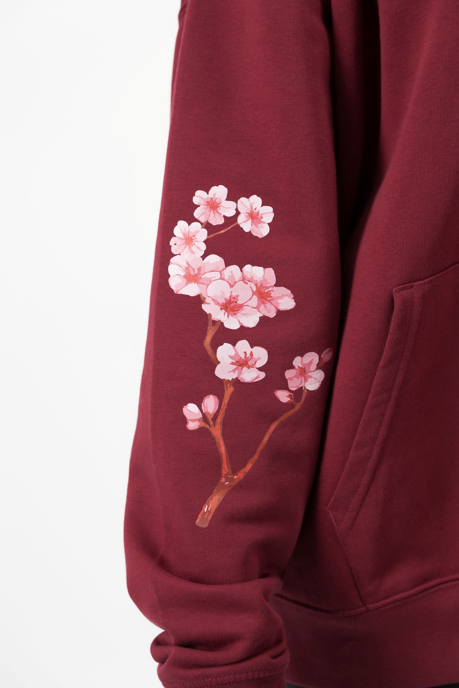 C19 State of Mind Hooded Sweatshirt - Burgundy