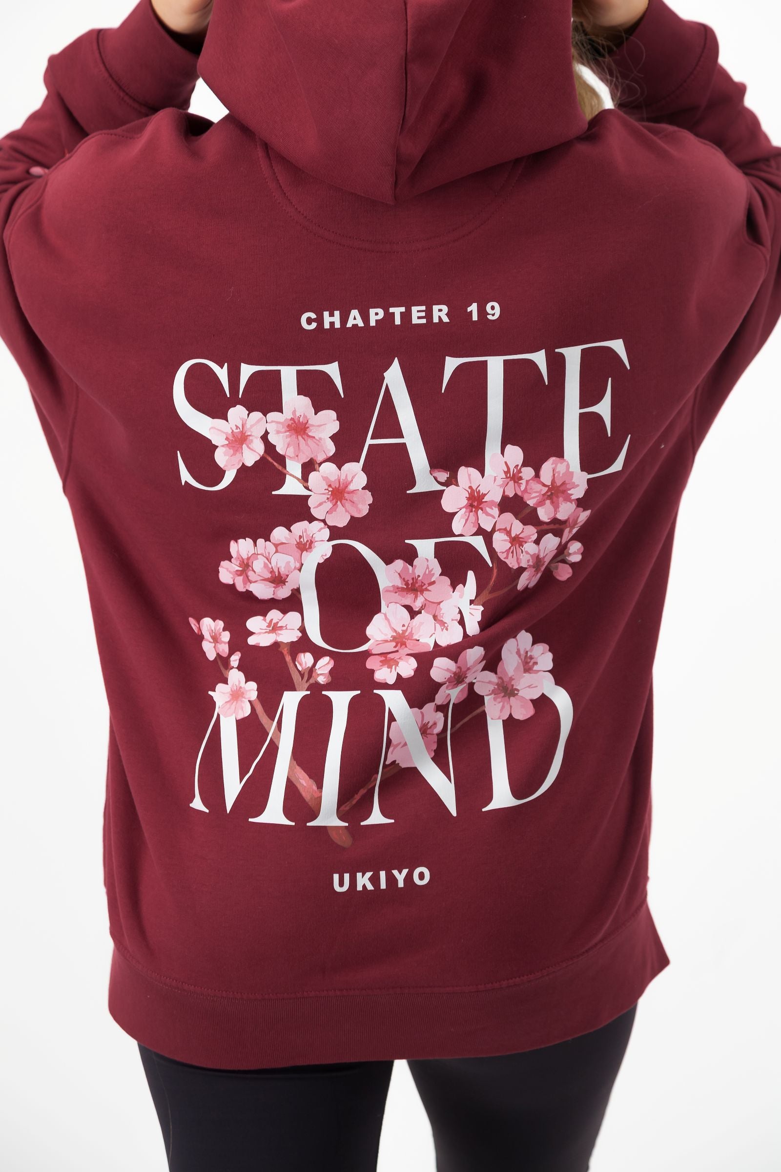 C19 State of Mind Hooded Sweatshirt - Burgundy