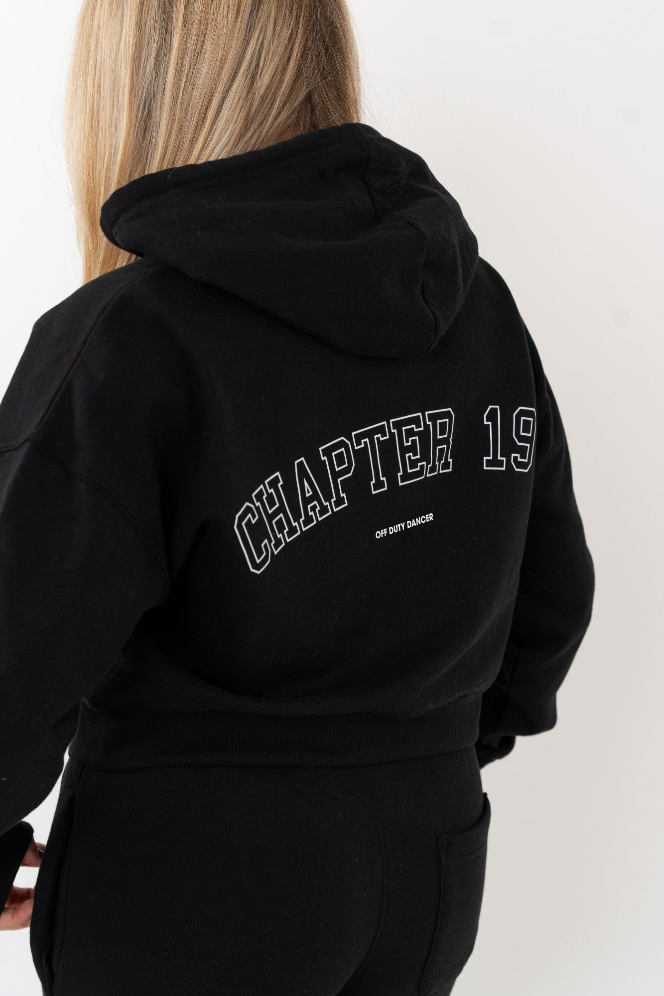 comfortable hoodie for Uk dancers with large logo