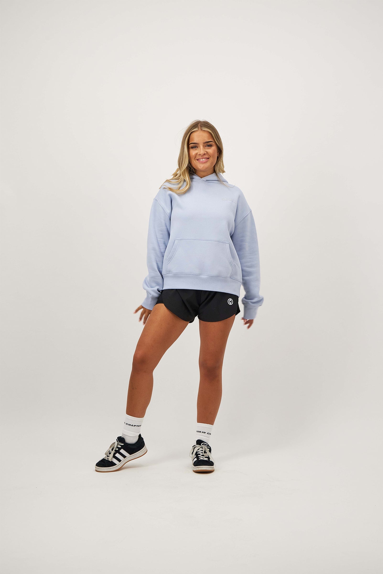 C19 Powder Blue Hoodie