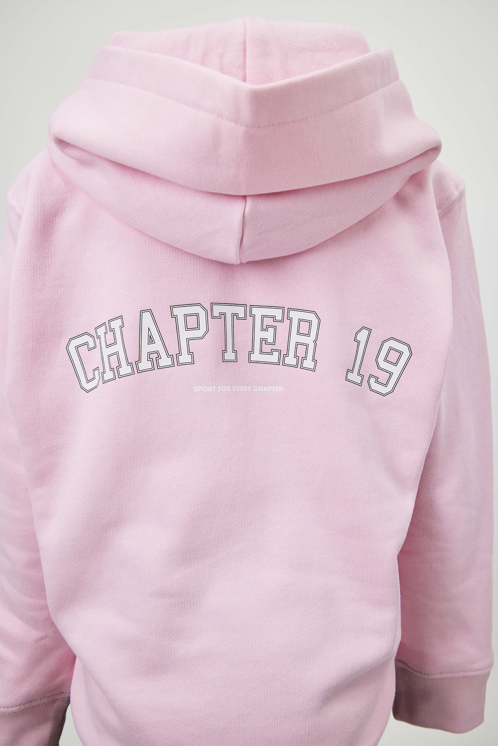 C19 Kids Hoodie Cotton Pink | Organic Cotton | Chapter 19